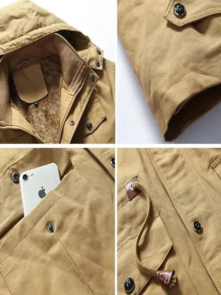 Adrian™ | ფლიზის ბომბერი ქურთუკი