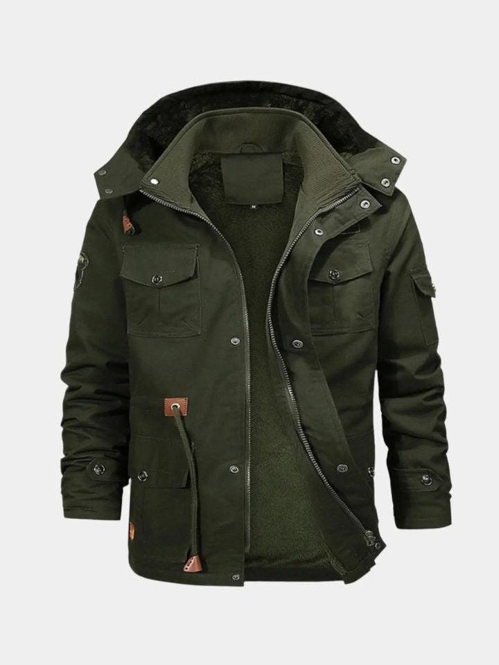 Adrian™ | ფლიზის ბომბერი ქურთუკი