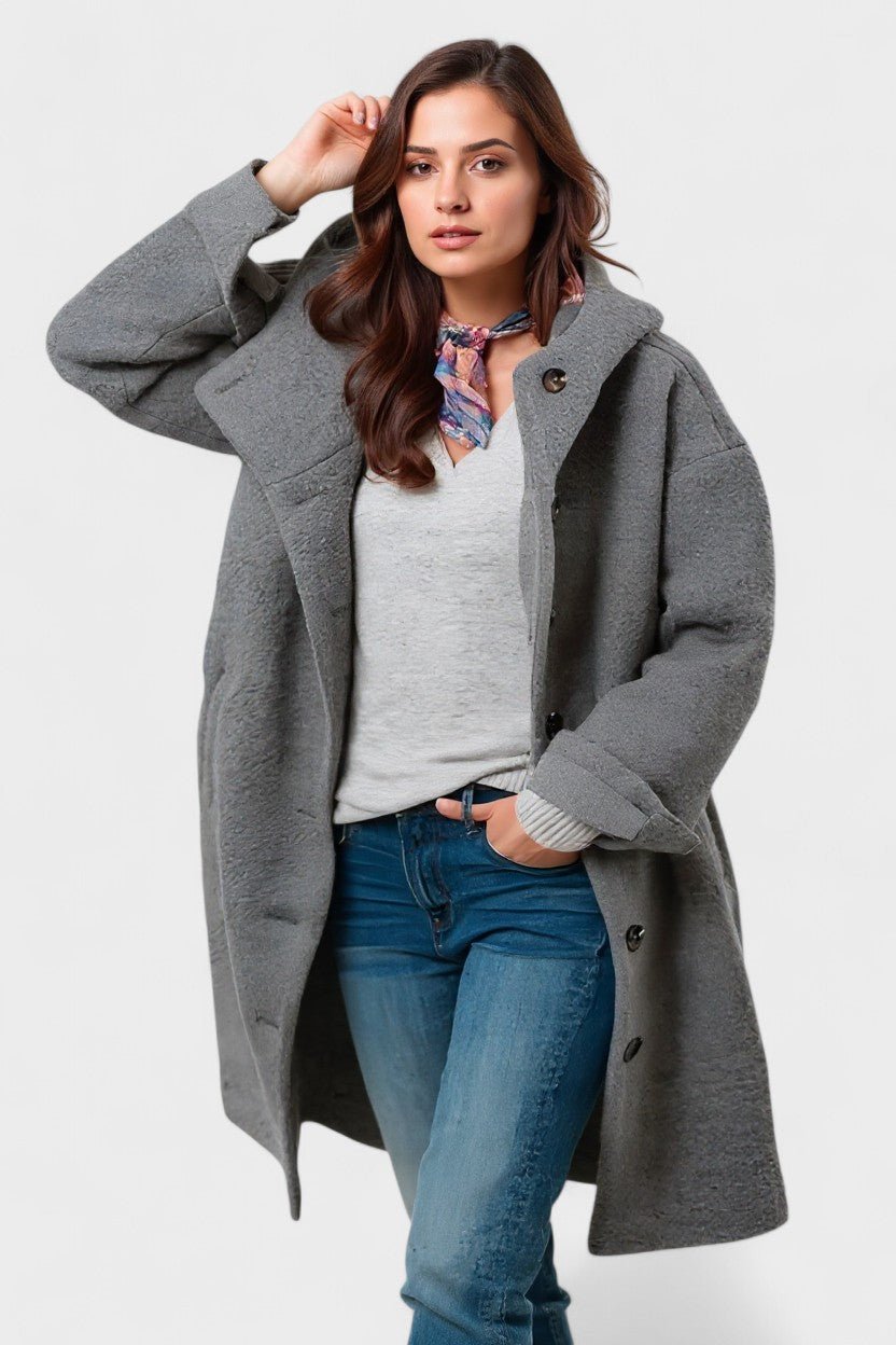 Freja™ | ელეგანტური საშუალო სიგრძის ქურთუკი