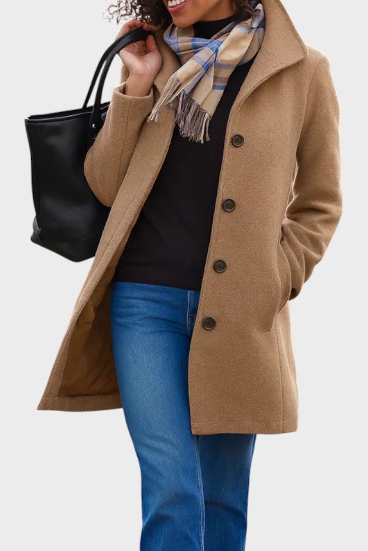 ლეილა™ | ელეგანტური ნორდიკული დიზაინის ქურთუკი