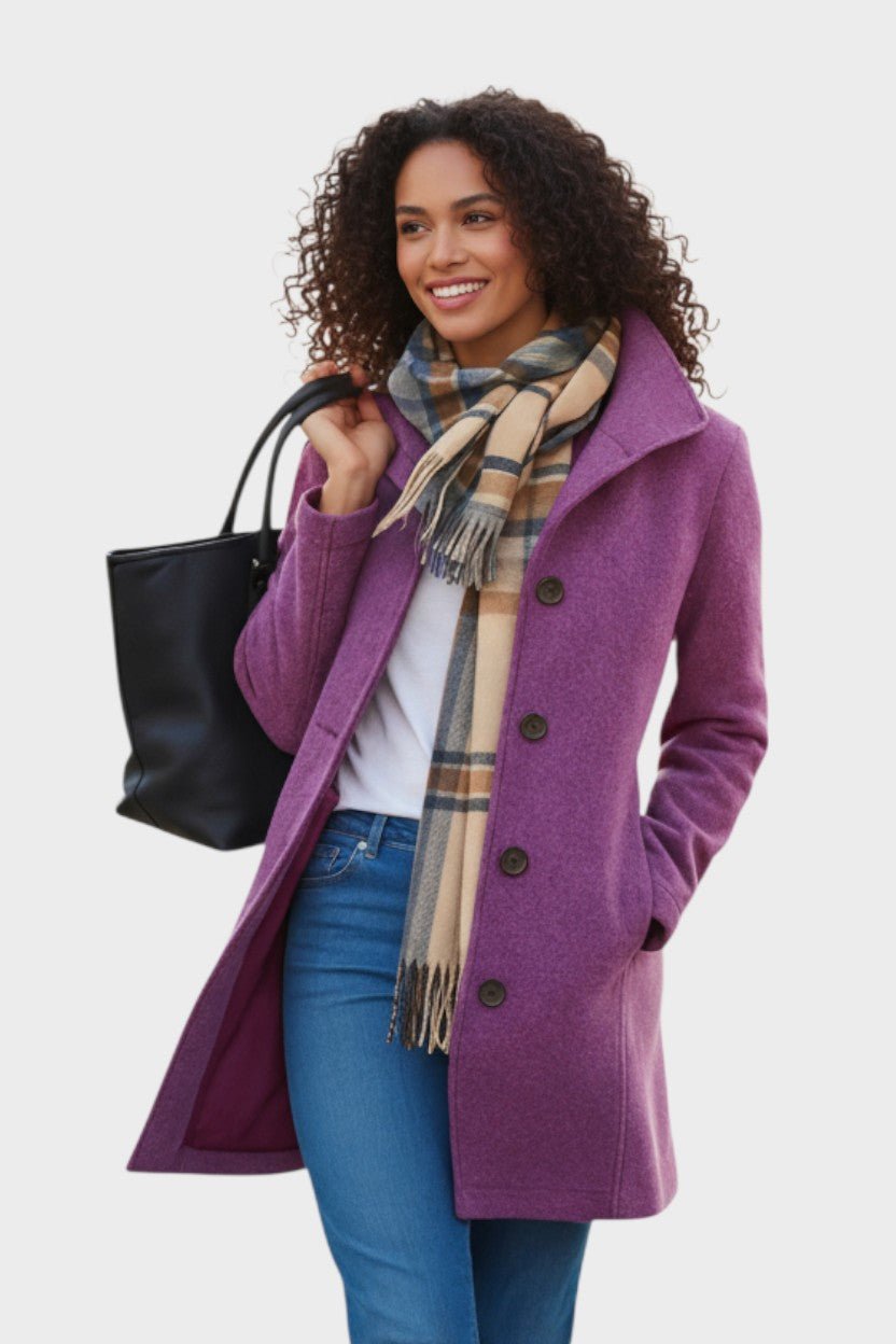 ლეილა™ | ელეგანტური ნორდიკული დიზაინის ქურთუკი