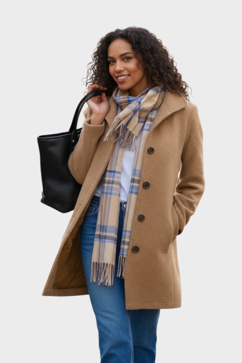 ლეილა™ | ელეგანტური ნორდიკული დიზაინის ქურთუკი