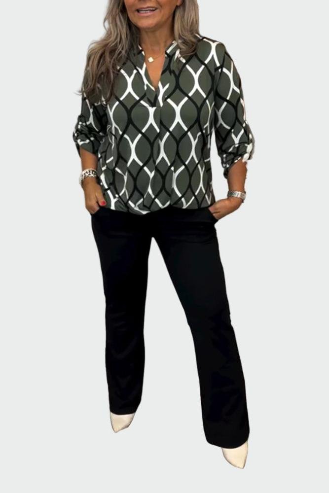 ლენე | ბლუზა აივი გრაფიკა