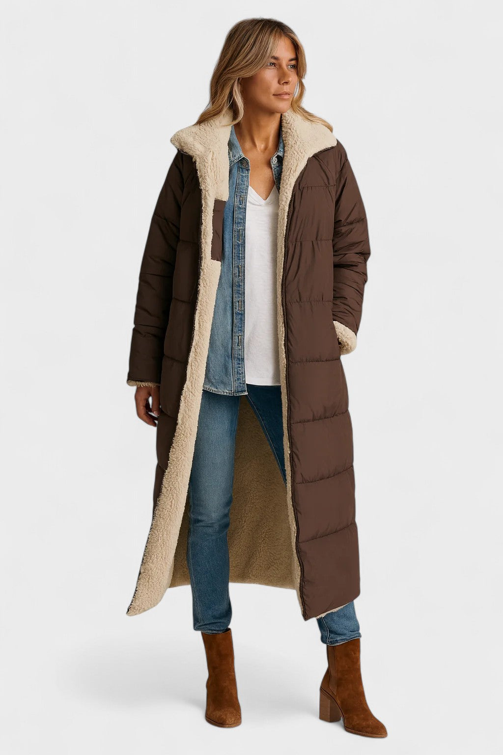 Millie™ | პრემიუმ რევერსიბილი ქურთუკი