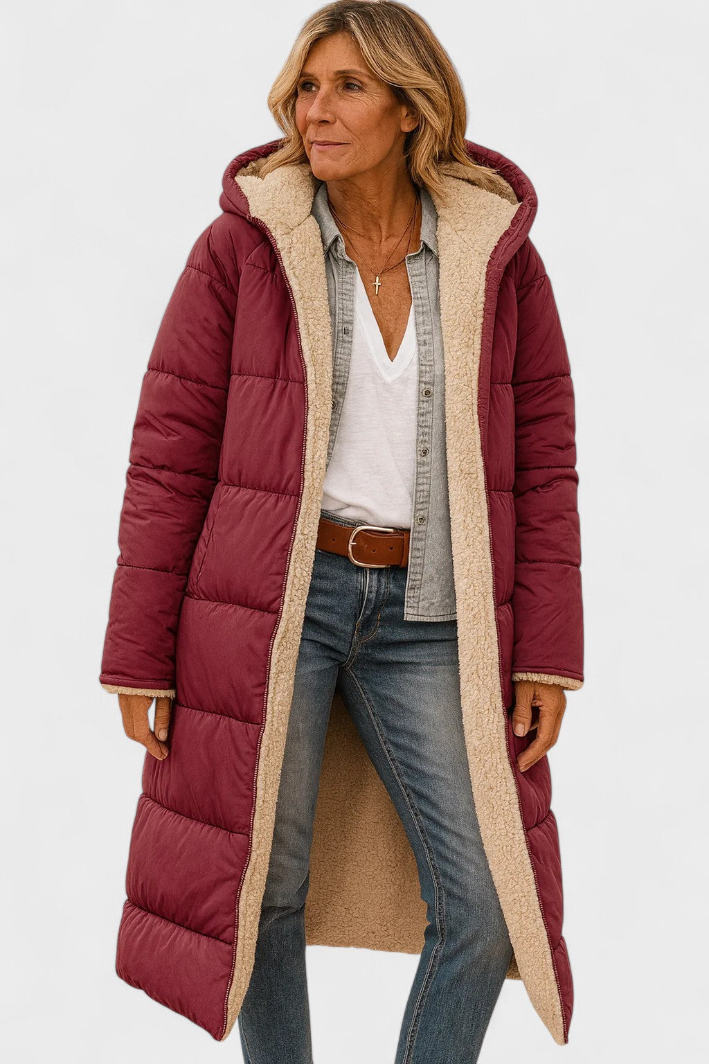 Millie™ | პრემიუმ რევერსიბილი ქურთუკი