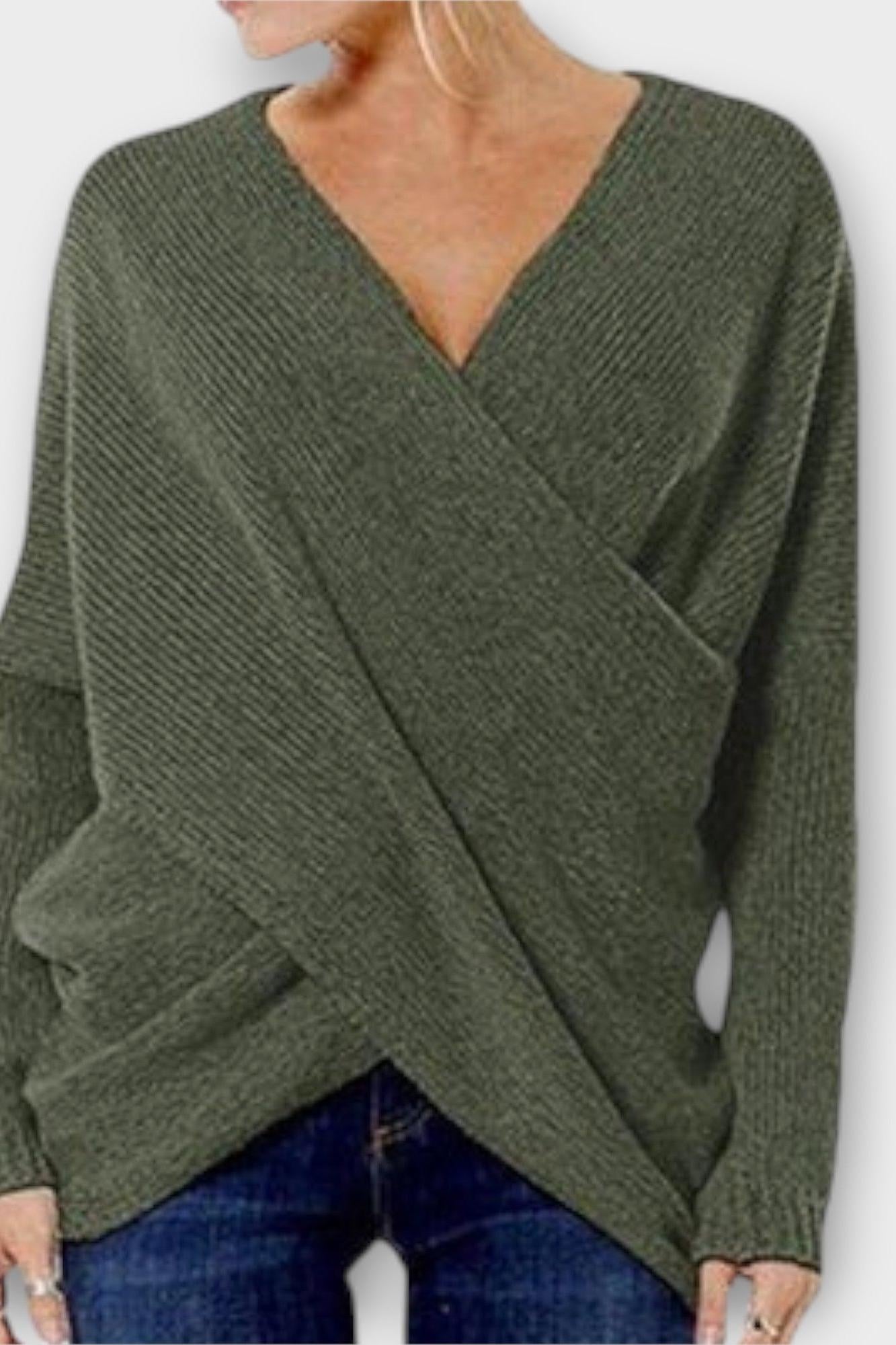ოლივია | V ფორმის სვიტერი
