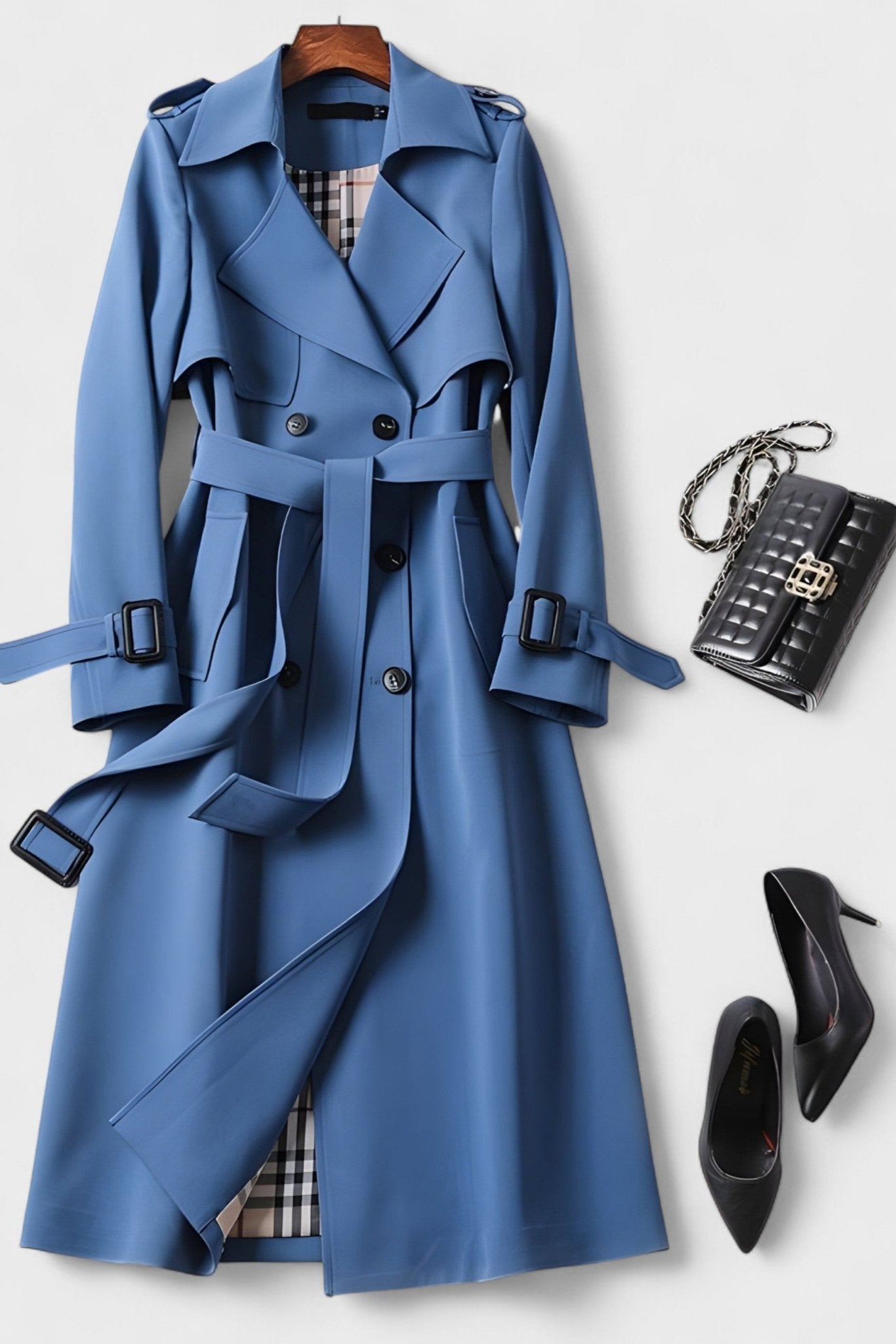 Saara™ | ელეგანტური ქურთუკი ქამრით