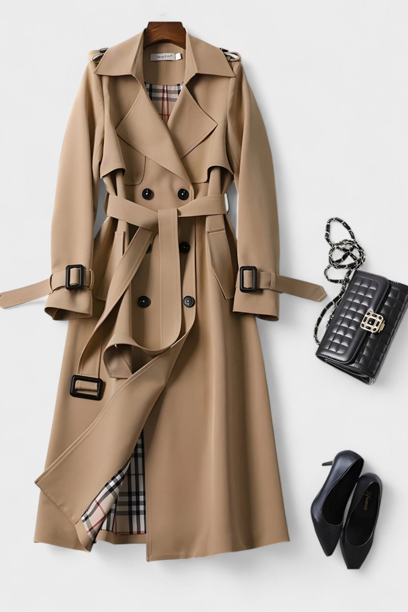 Saara™ | ელეგანტური ქურთუკი ქამრით