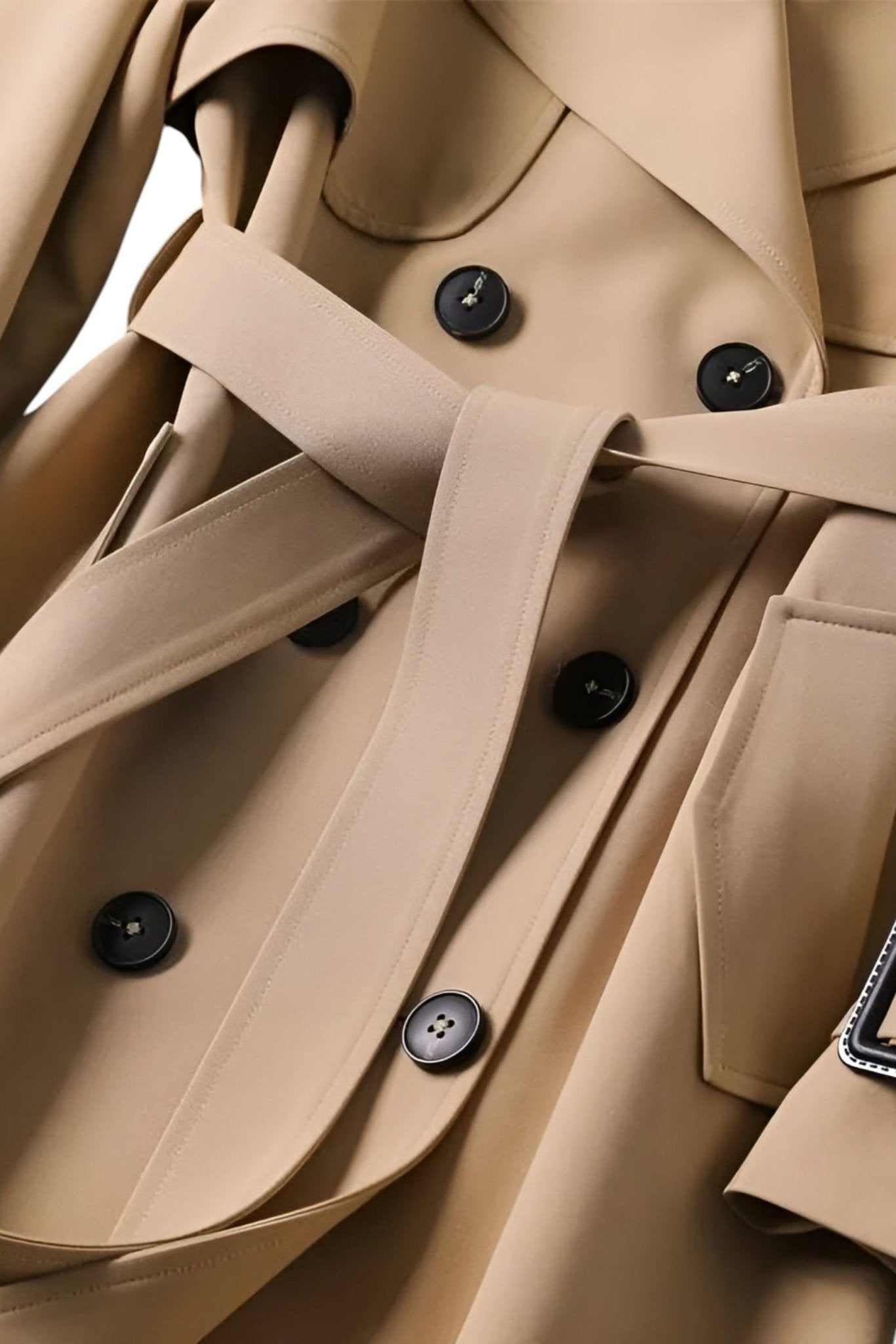 Saara™ | ელეგანტური ქურთუკი ქამრით