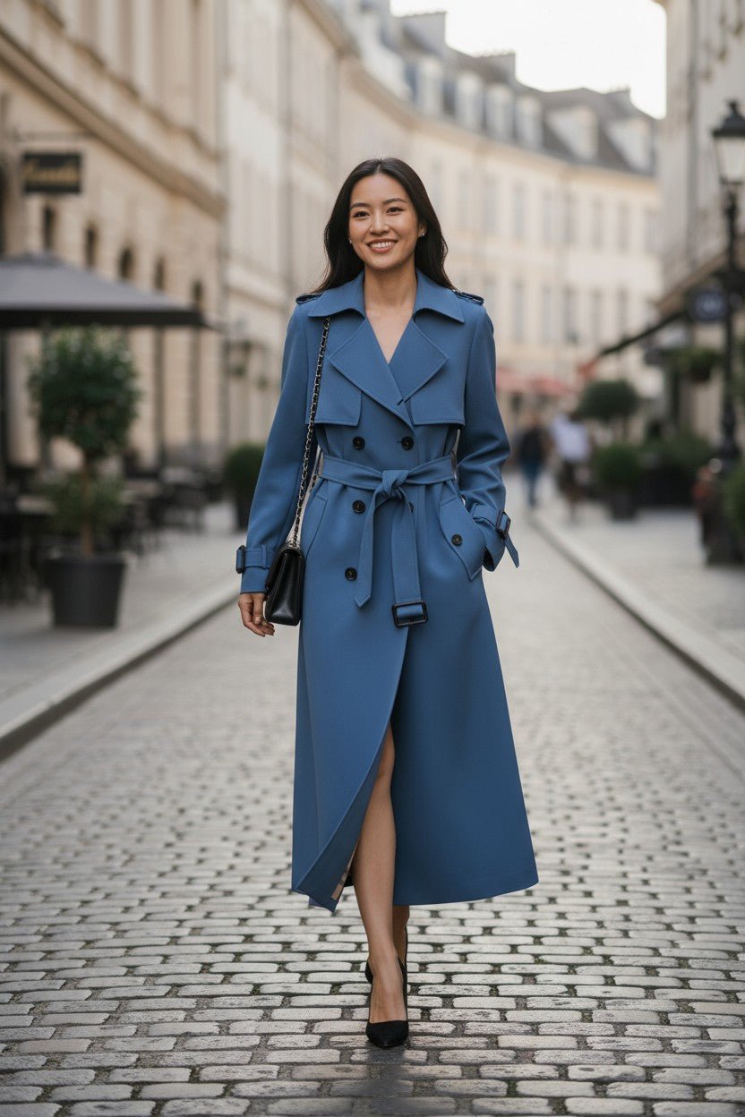 Saara™ | ელეგანტური ქურთუკი ქამრით