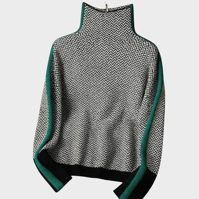 Irma™ |Pulóver s vysokým golierom