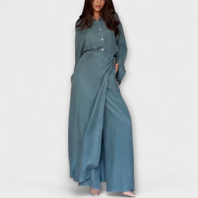 Viedeň ™ ｜Uvoľnená košeľa a nohavice