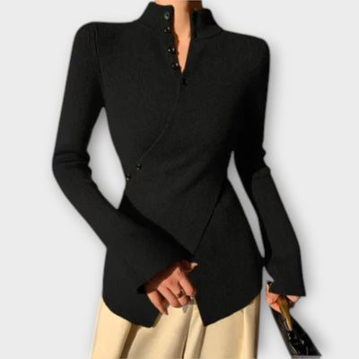 Michiko™ ｜ Elegantný sveter z bavlneného úpletu