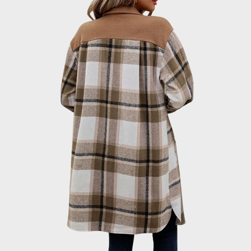 Cecília ™ ｜ | KOŠEĽOVÁ BUNDA S KÁROVANÝM VZOROM A VAČKAMI