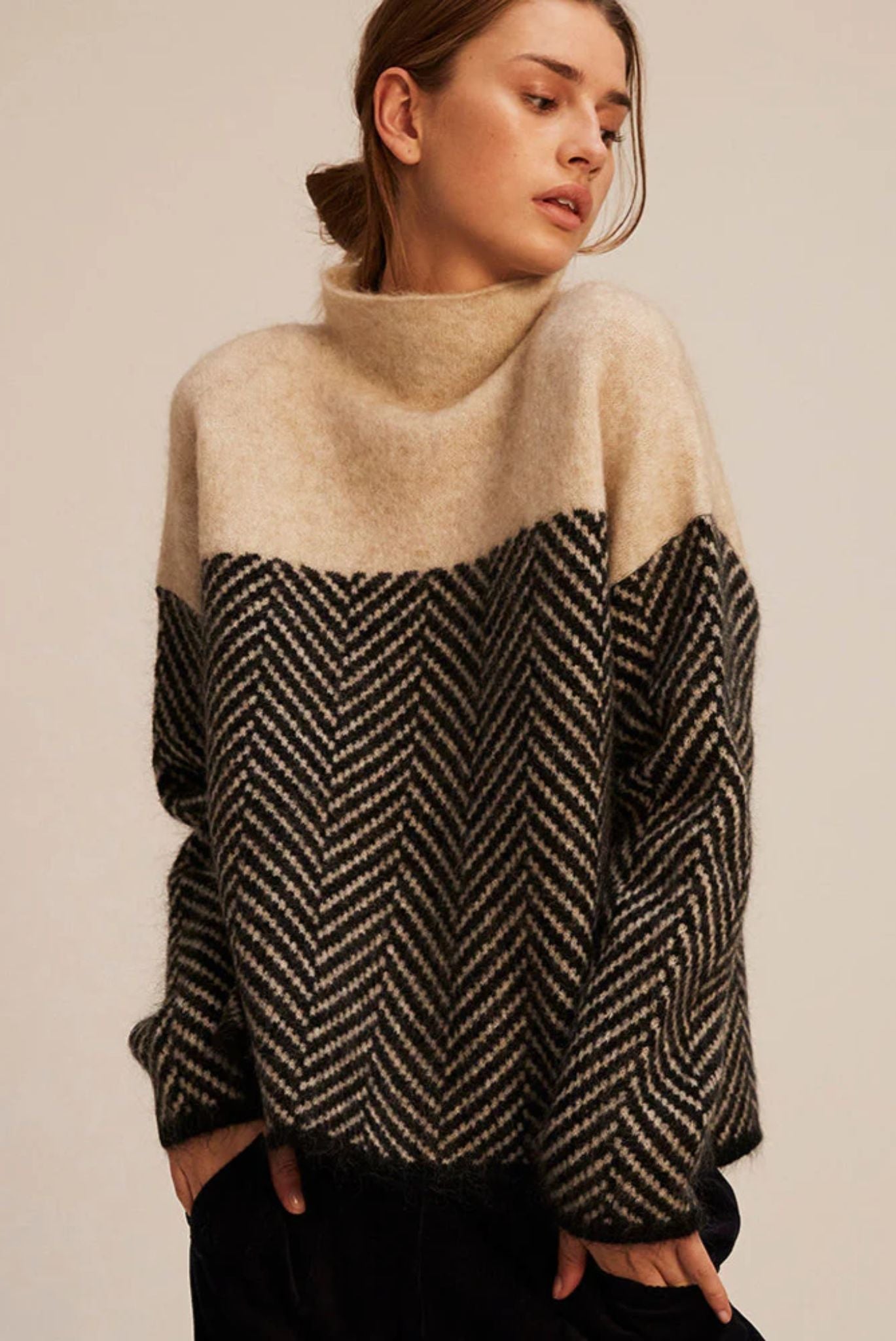 Amelique™ - ელეგანტური ბამბის პულოვერი