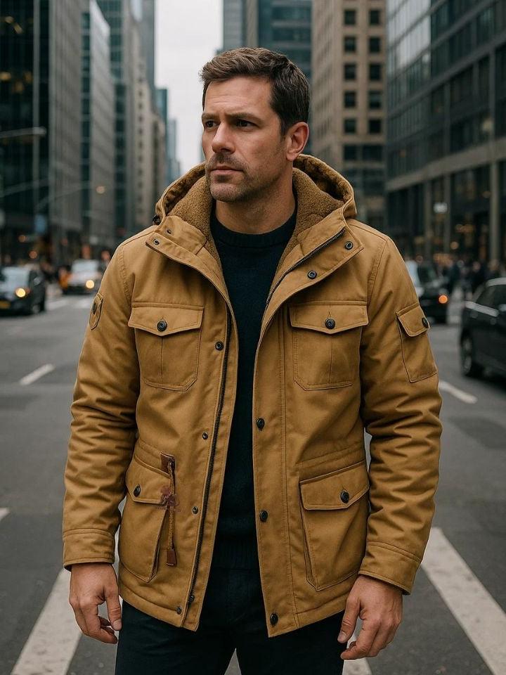 Adrian™ | ფლიზის ბომბერი ქურთუკი