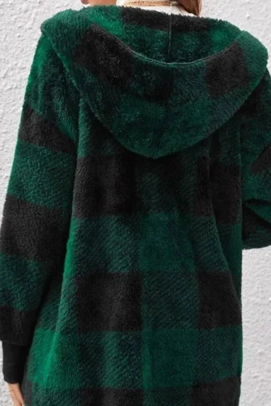 Alberte | კაპიშონიანი მაისური კარაქის ნიმუშით