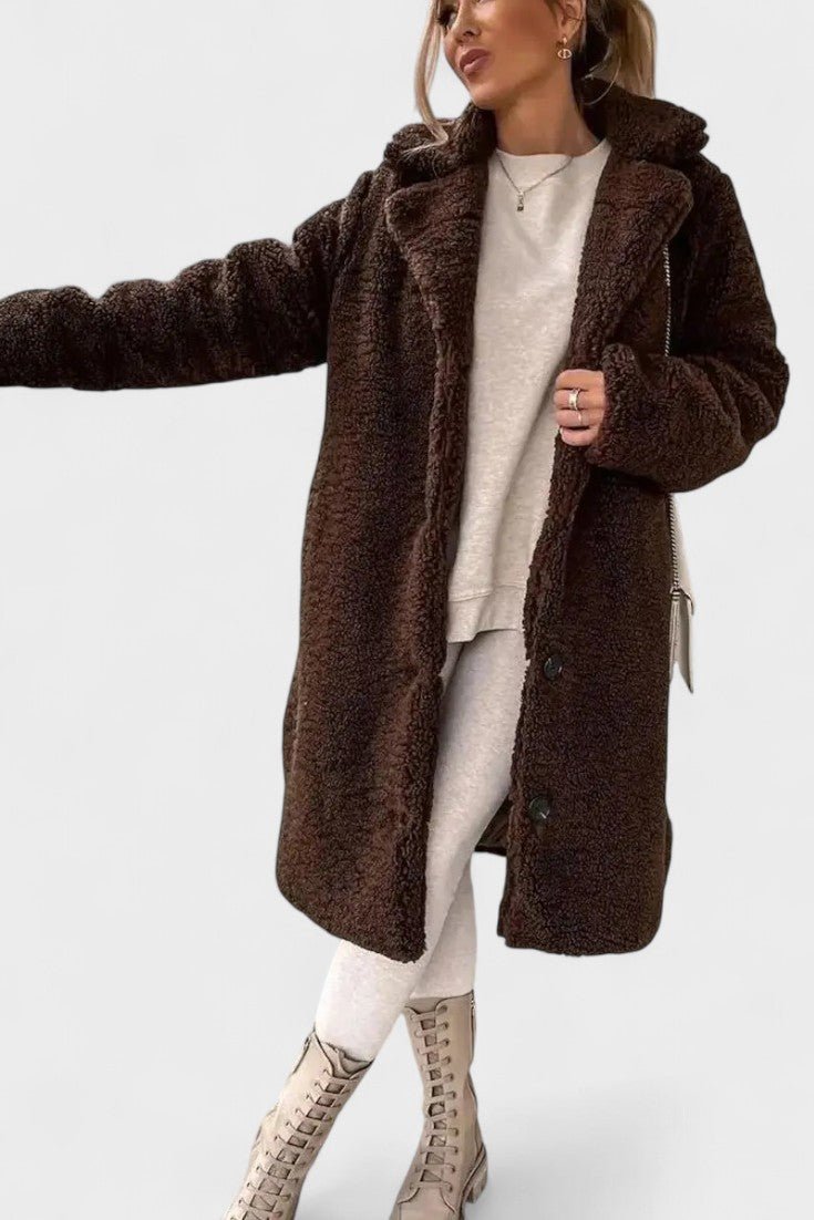 Birgitte™ | ელეგანტური ტედი ჟაკეტი ლუქსური დიზაინით