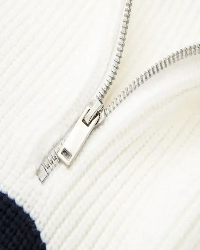 Felix™ | ზოლებით ნაქსოვი სვიტერი