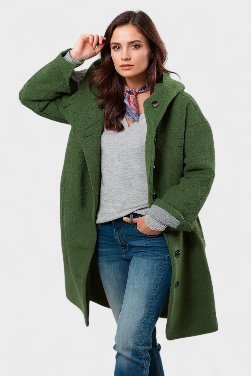 Freja™ | ელეგანტური საშუალო სიგრძის ქურთუკი