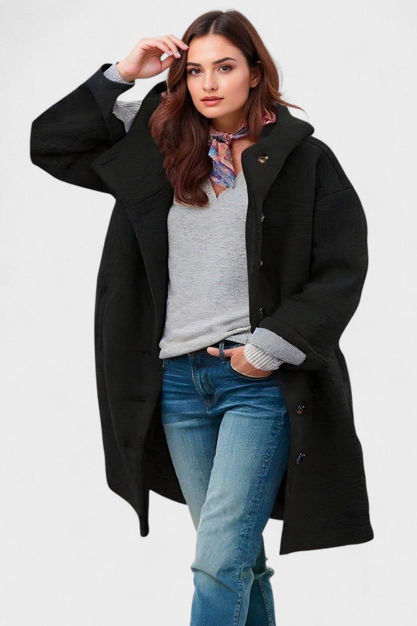 Freja™ | ელეგანტური საშუალო სიგრძის ქურთუკი