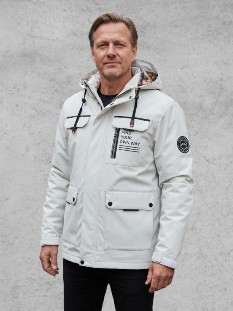 Harden™ | მამაკაცის ზამთრის ქურთუკი კაპიშონით