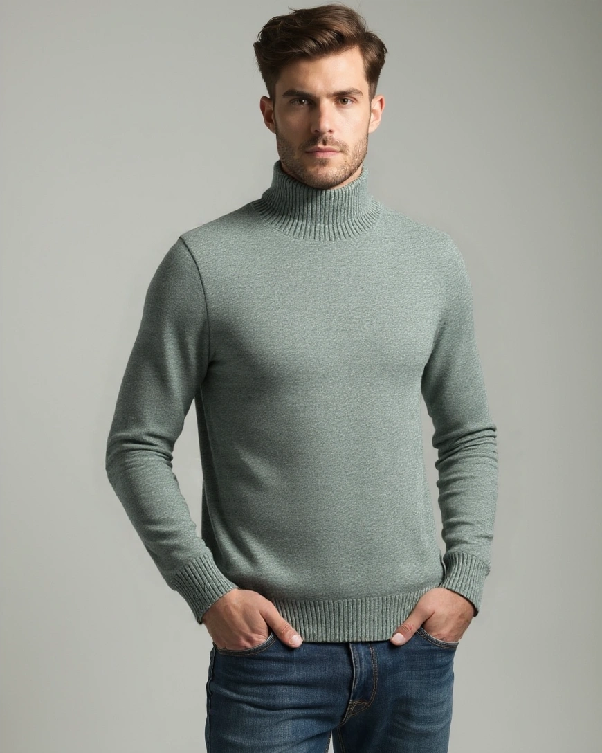 Henrik™ | მაღალი ყელის პულოვერი