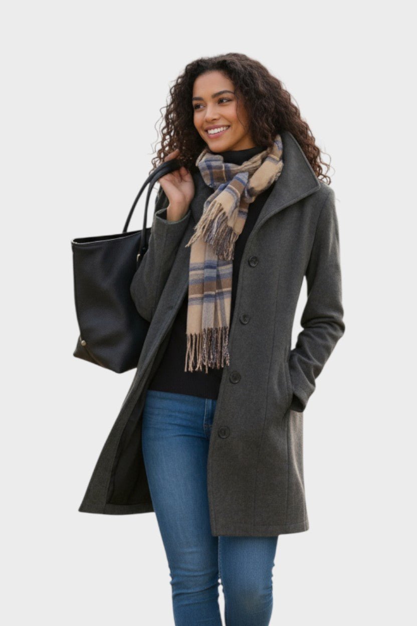 ლეილა™ | ელეგანტური ნორდიკული დიზაინის ქურთუკი