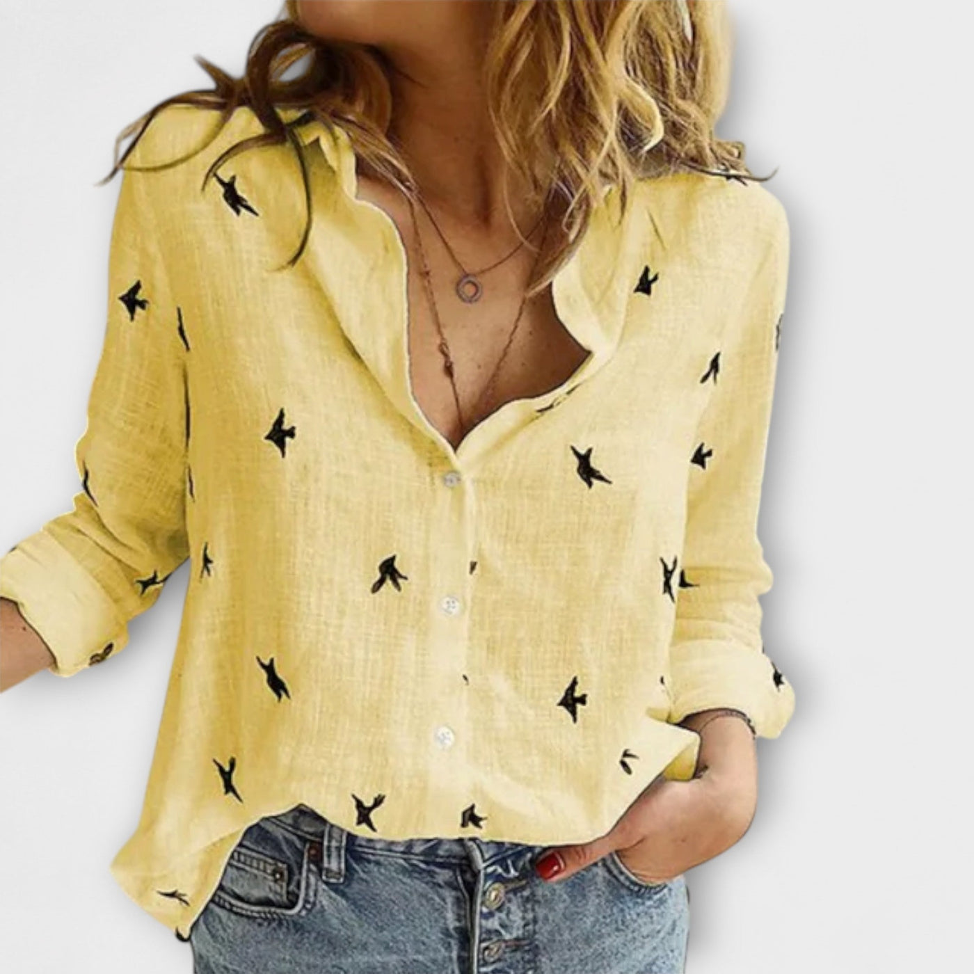 Nadia ™ ｜Elegantná dámska blúzka