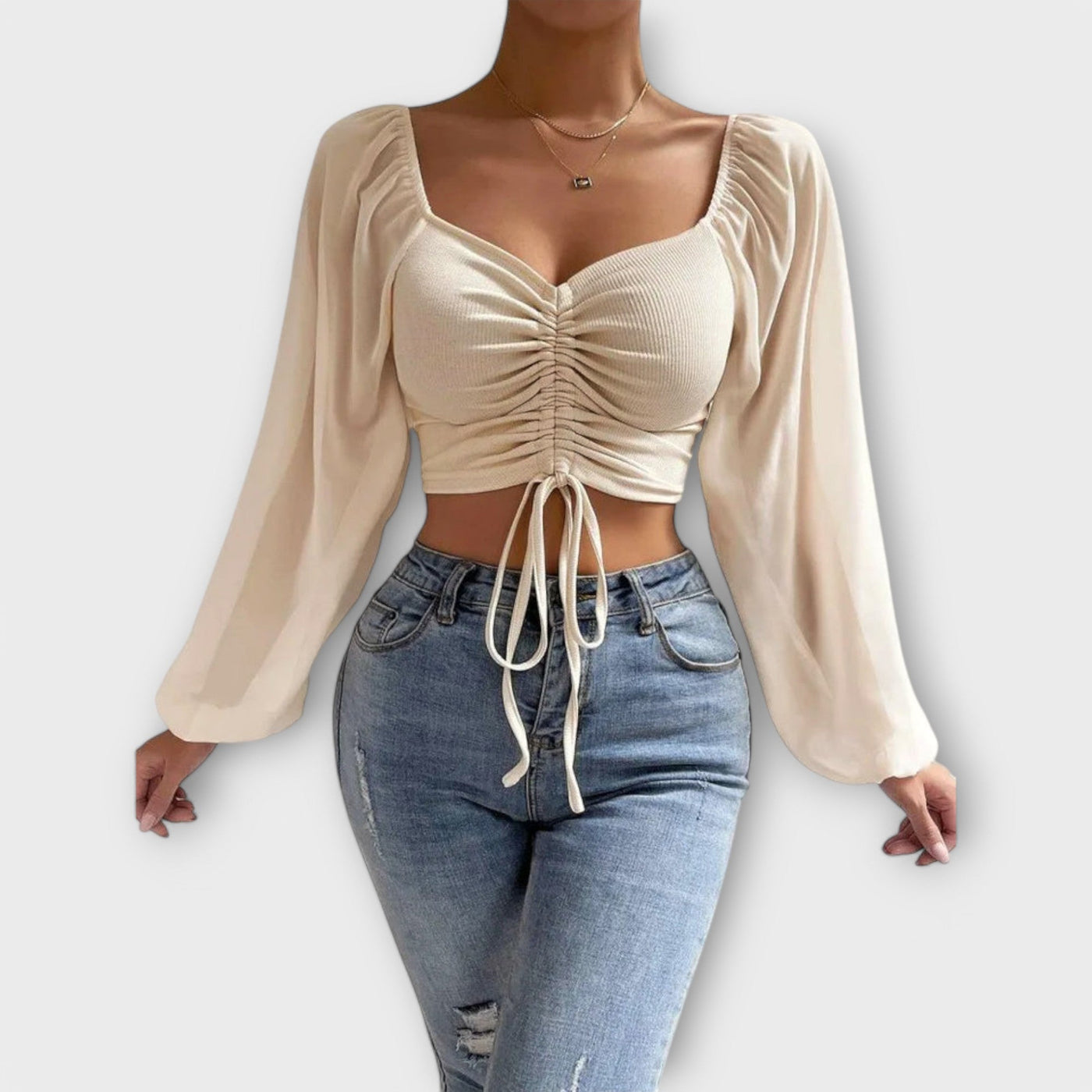 Jacqueline ™ ｜Univerzálna večerná blúzka