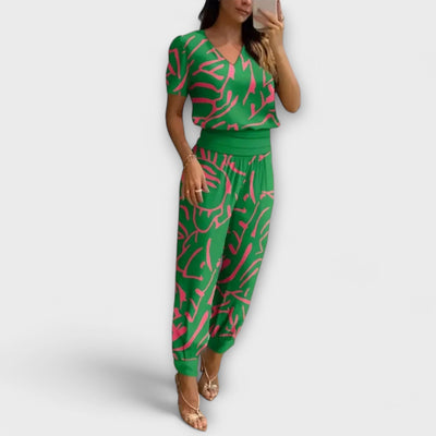 Irmelin ™ ｜ Elegantný set s vrchným dielom a nohavicami