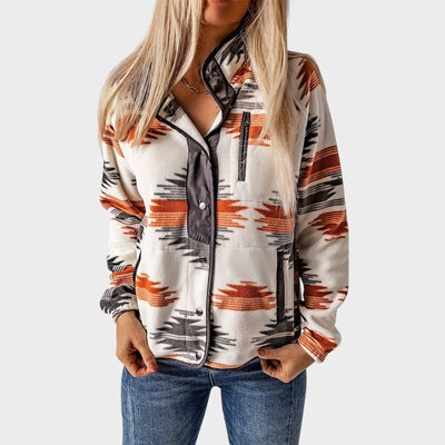 Bronislava ™ ｜POHODLNÁ BUNDA S GOMBÍKMI