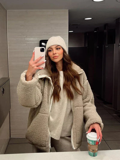 Kamila™| Mäkká teplá zimná bunda