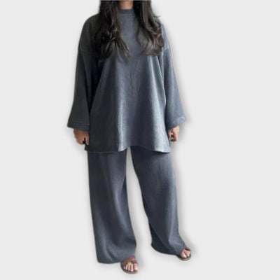 Ingrid ™ ｜Set v nadmernej veľkosti - Rífsovaný štýl